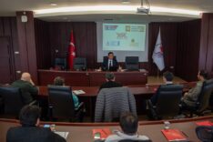 OMÜ, Samsun Teknopark firmalarıyla üniversite-sanayi Ar-Ge iş birliğini değerlendirdi